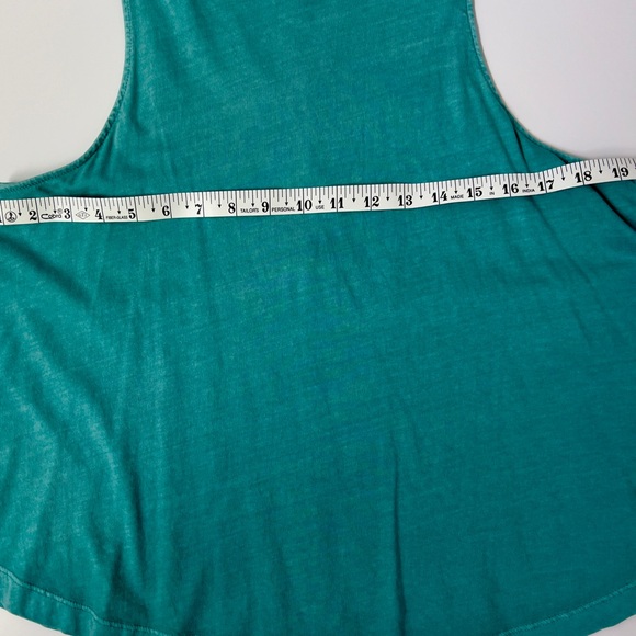 Free people Teal Sleeveless Women's Top - Picture 3 of 3